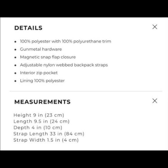 Botkier New York Small Black Backpack - Picture 5 of 11